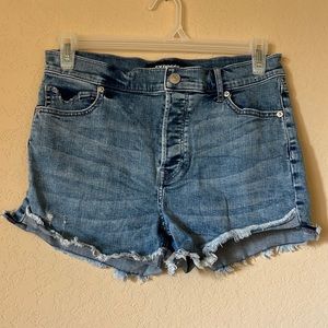 Express jean shorts